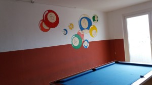 Billiard room